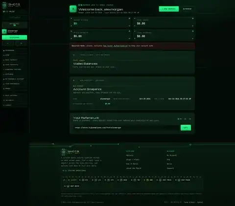 H-TPL32 member dashboard preview